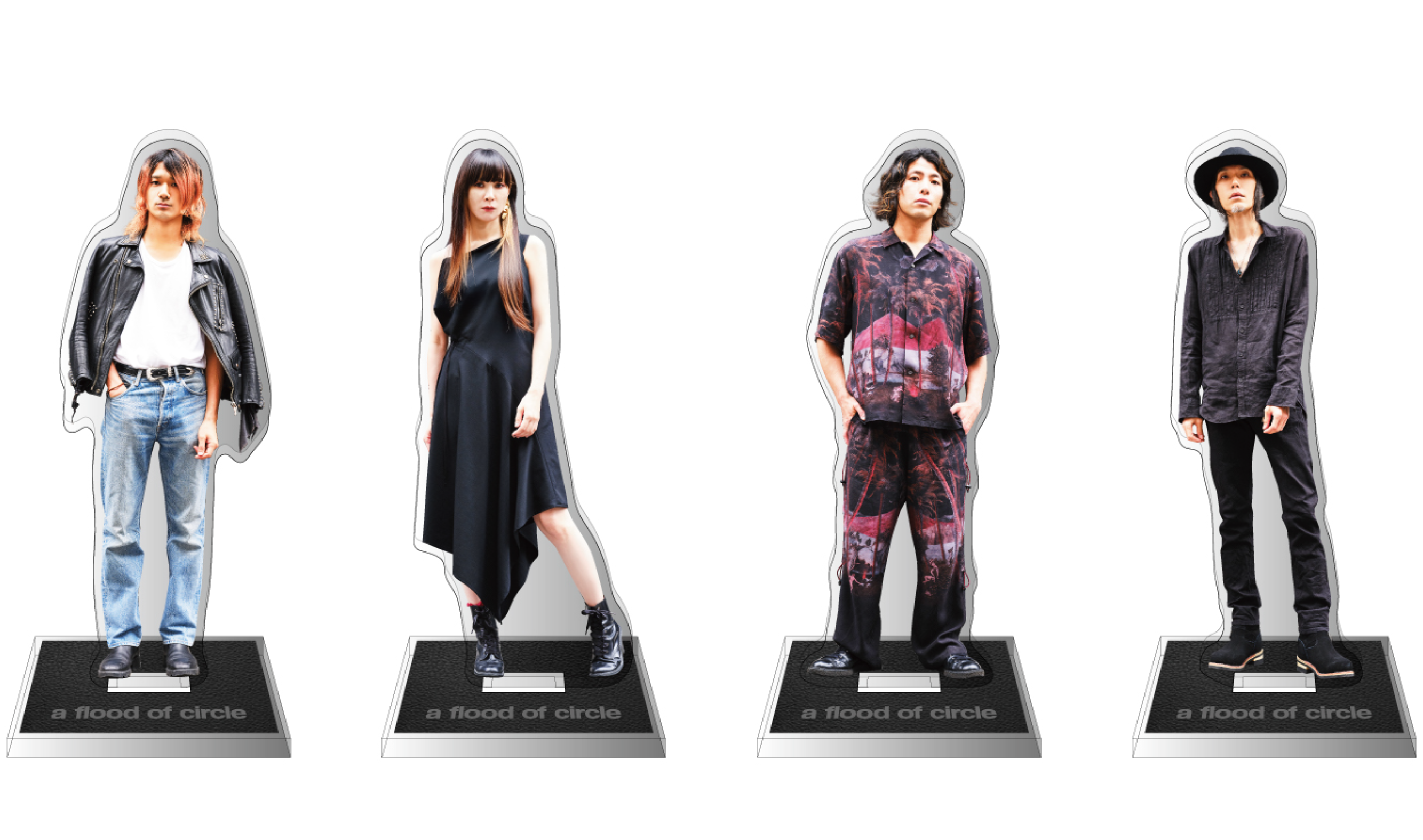 a flood of circle アクリルスタンド フラッド クラファン 二次受付】a flood of circle 新宿・歌舞伎町にて入場無料のフリー